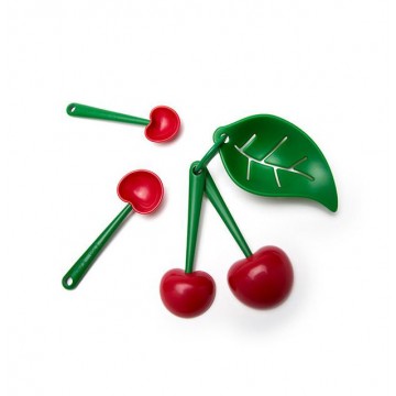 Mon Cherry - Measuring Spoons & Egg Seperator