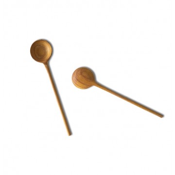 Teak Wood Handmade Round Spoons