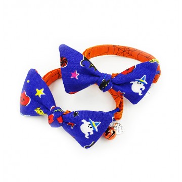 Spidey Candy Bow Cat Collar