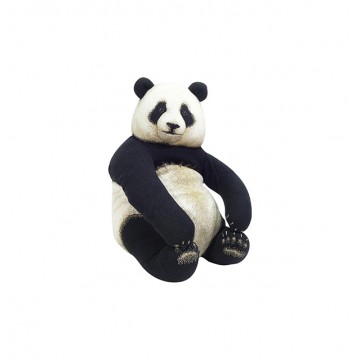 Giant Panda Knit Cushion