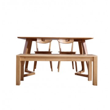 Dining Set - Maddox Table (2 chairs + 1 bench)