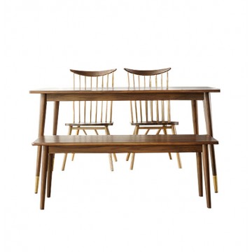 Dining Set - Francis Table (2 chairs + 1 bench)