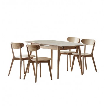 Dining Set - Jordi Table + 4 Thom Chair