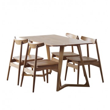 Dining Set - Maddox Table + 4 Zadie Chair