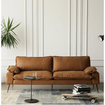 Burton Leather Sofa