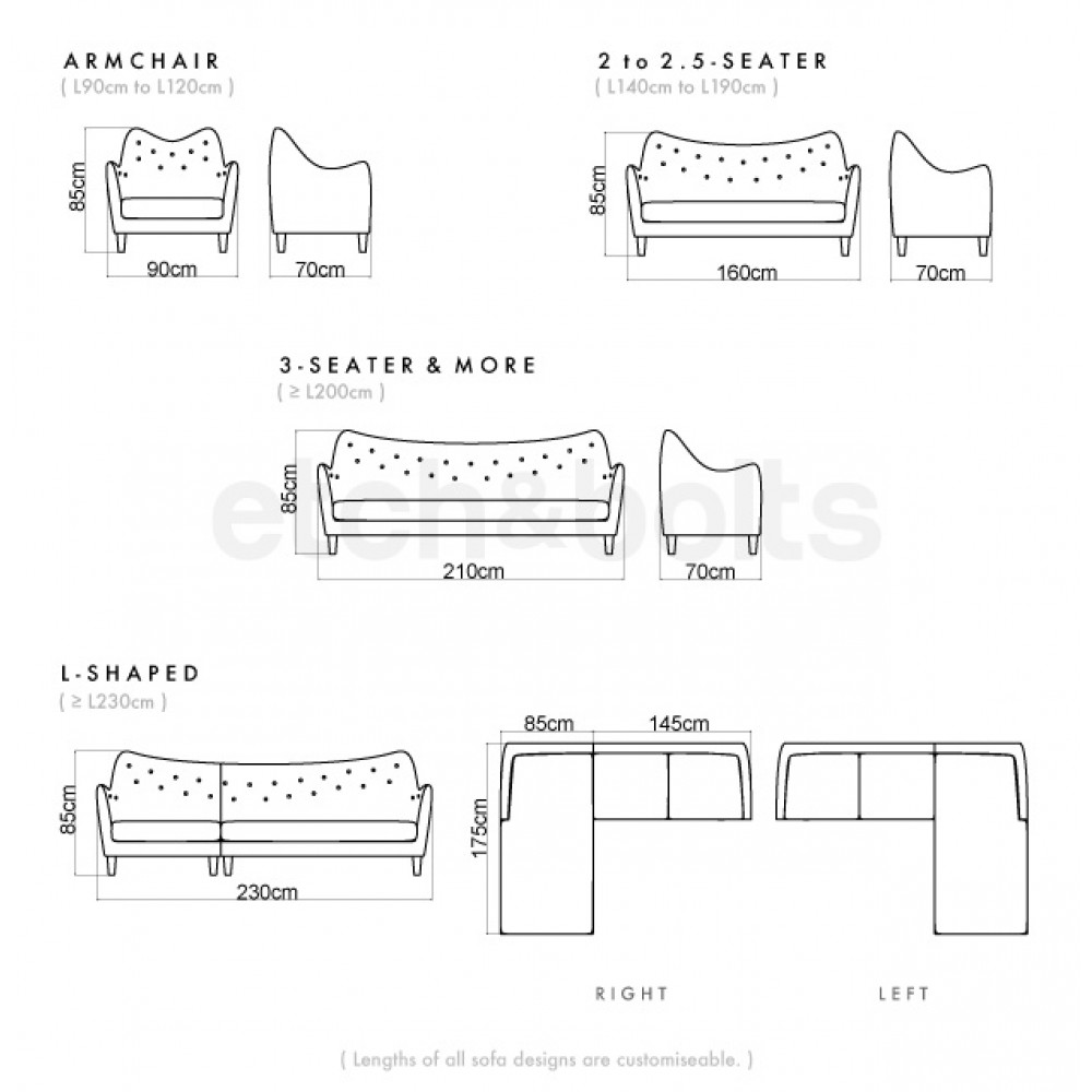 Keane 2-Seater Sofa 