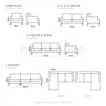 Lucrezia L-Shaped Sofa (Flamingo)