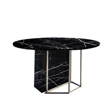 Bruno Round Dining Table (MARBLE)