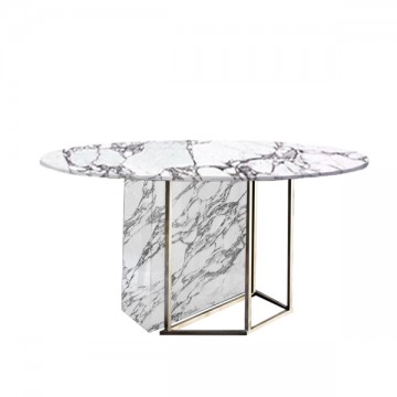 Bruno Round Dining Table (MARBLE)