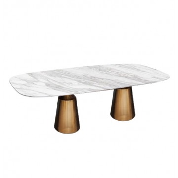 Floyd Dining Table (Boatshaped Top)